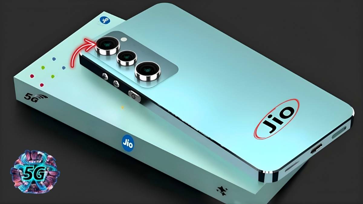 Nuevo Jio 5G Smartphone con conectividad 5G real y diseño moderno