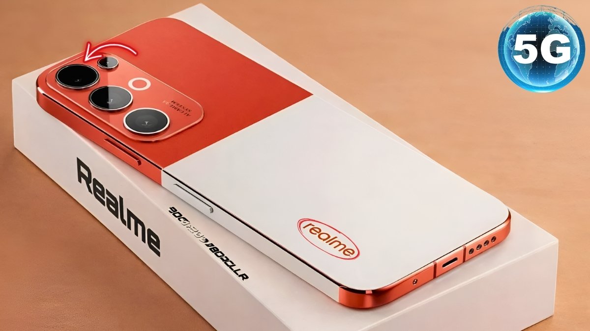 Realme Premium Phone Potencia insignia con batería de larga duración