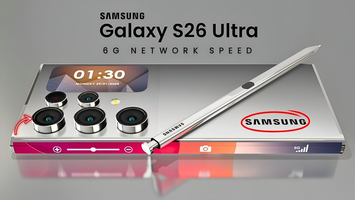 Samsung Galaxy S26 Ultra 6G 2026 Cámara de 320MP y Snapdragon 8 Gen 4 de Última Generación