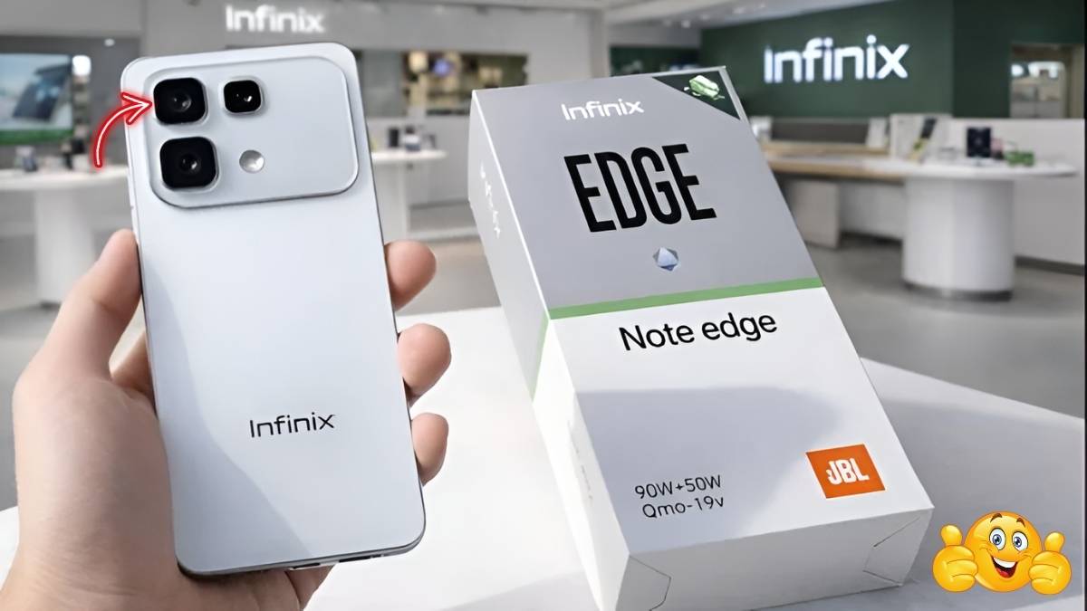 Infinix Note Edge 5G 2026 Pantalla AMOLED Curva 3D y Batería 8500mAh