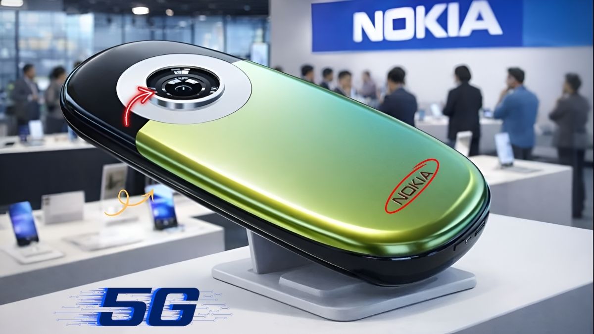 Nokia 6600 Max 5G 2026 Smartphone con 12GB RAM Cámara de 200MP y Batería de 8050mAh