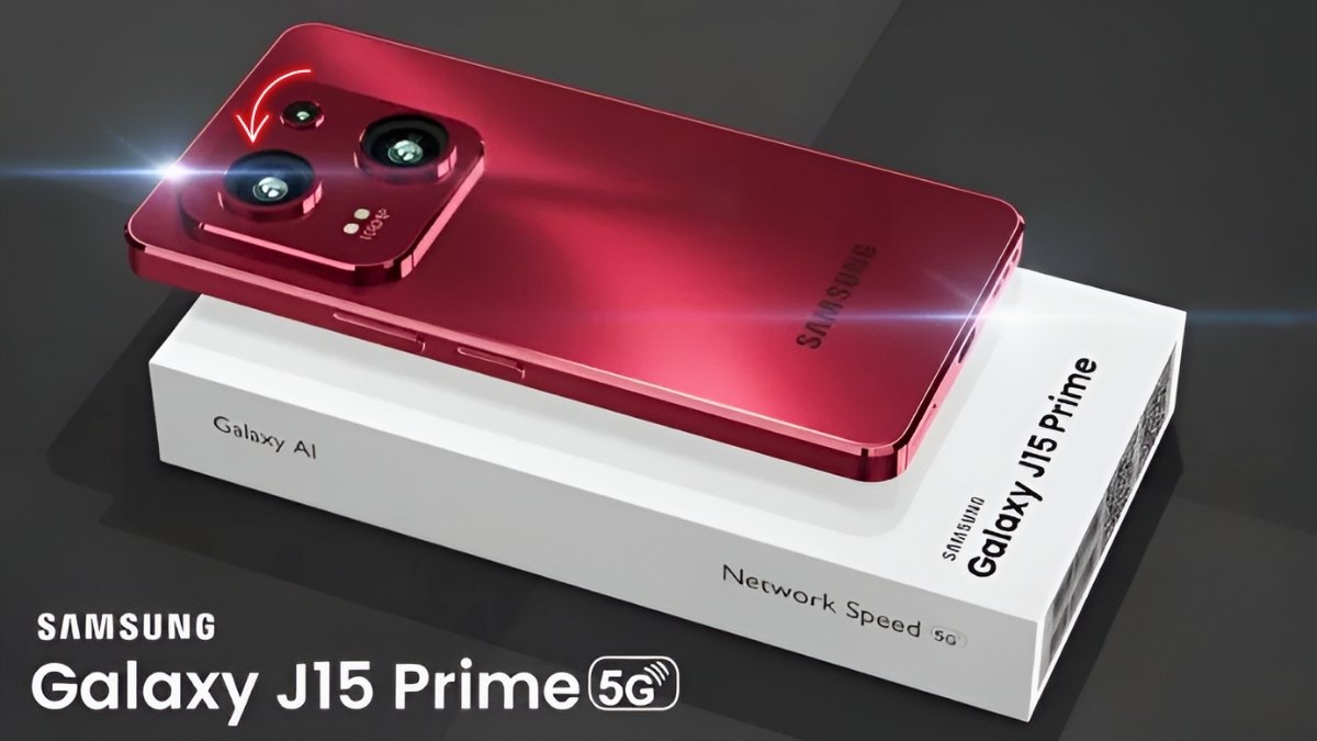 Samsung Galaxy J15 Prime 5G 2026 Teléfono Económico con Cámara HD+ Autonomía Extensa y Fluidez